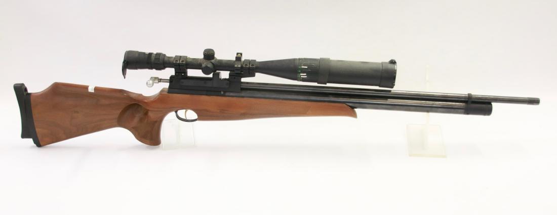 AIR ARMS S410 PELLET GUN: 4.5CAL WITH SCOPE - SER# 038978
