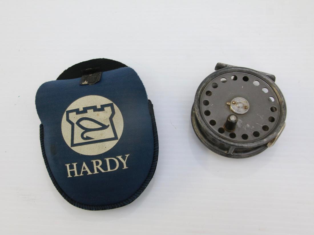 HARDY FLY REEL: "THE ST. GEORGE" 3 3/8 - MADE BY HARDY BROS. LTD, ENGLAND - AGATE CASE