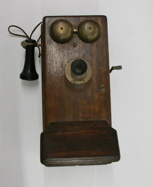 Oak Wall Mount Telephone