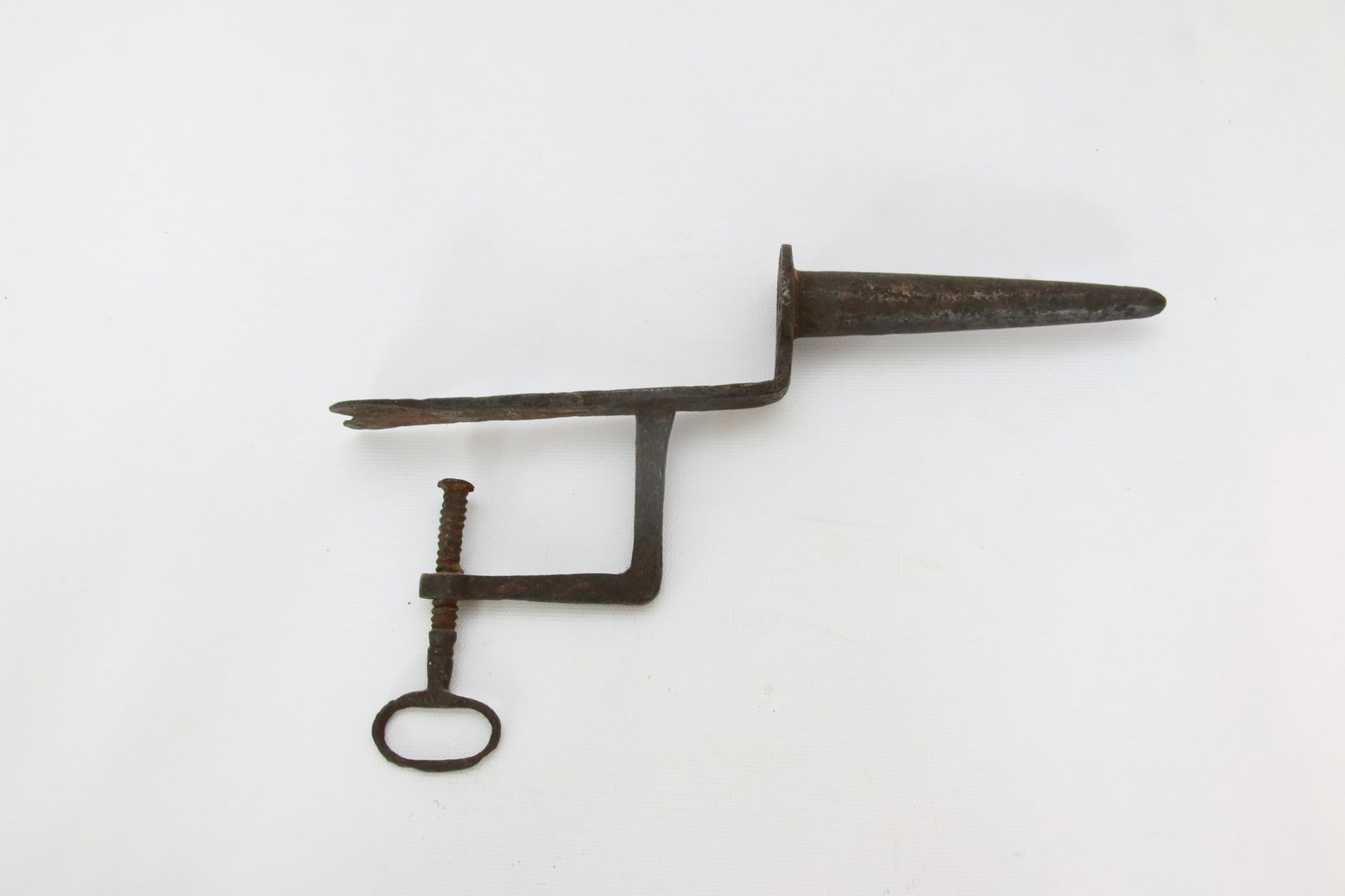 GOFFERING IRON: HANDMADE CLAMP-ON IRON STYLE Size: 4 1/2"