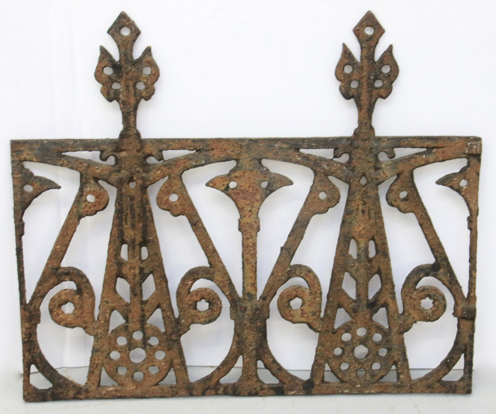 CAST IRON WINDOW GRATE: Size: 23 1/2" X 20"