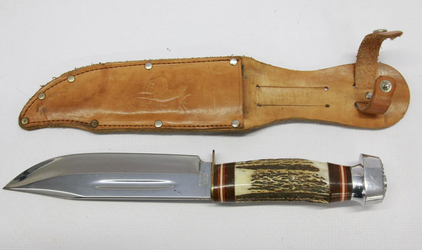 VINTAGE HOFFRITZ SHEATH KNIFE Nov 22, 2019 Hartzell's Auction