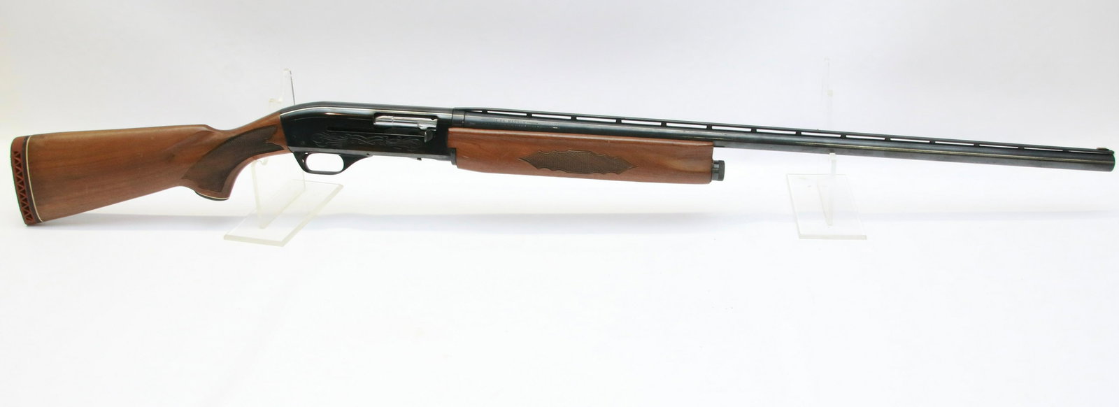 ITHACA MODEL 51: 12GA SEMI-AUTO 3" MAG - SERIAL # 51002138 Size: 30" BARREL Important Info.: BACKGROUND CHECK OR FFL REQUIRED