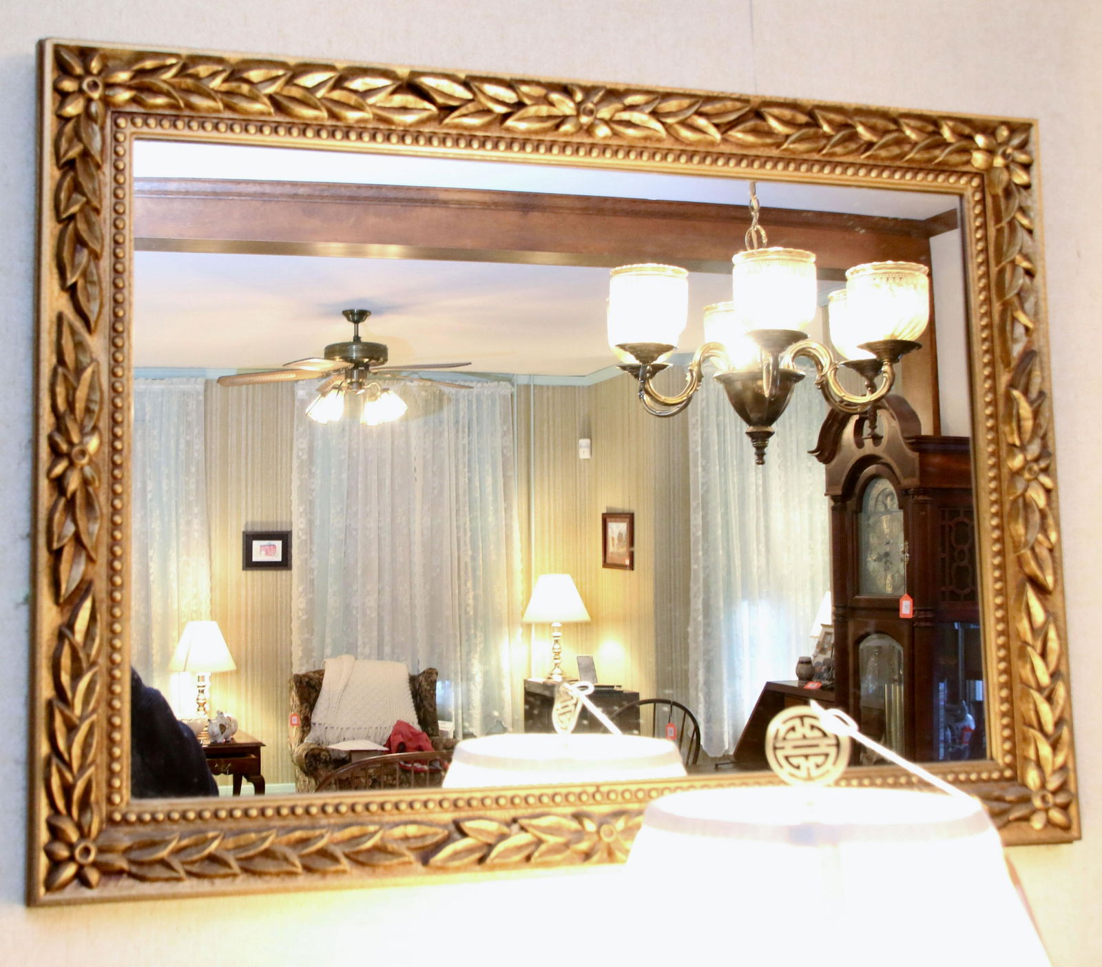 FRAMES, MIRROR, PRINT LOT (1 of 4)
