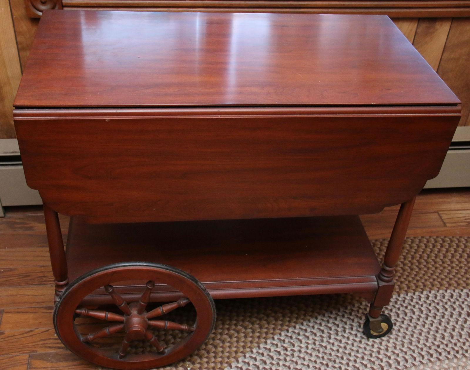 HENKEL-HARRIS CHERRY TEA CART (1 of 2)