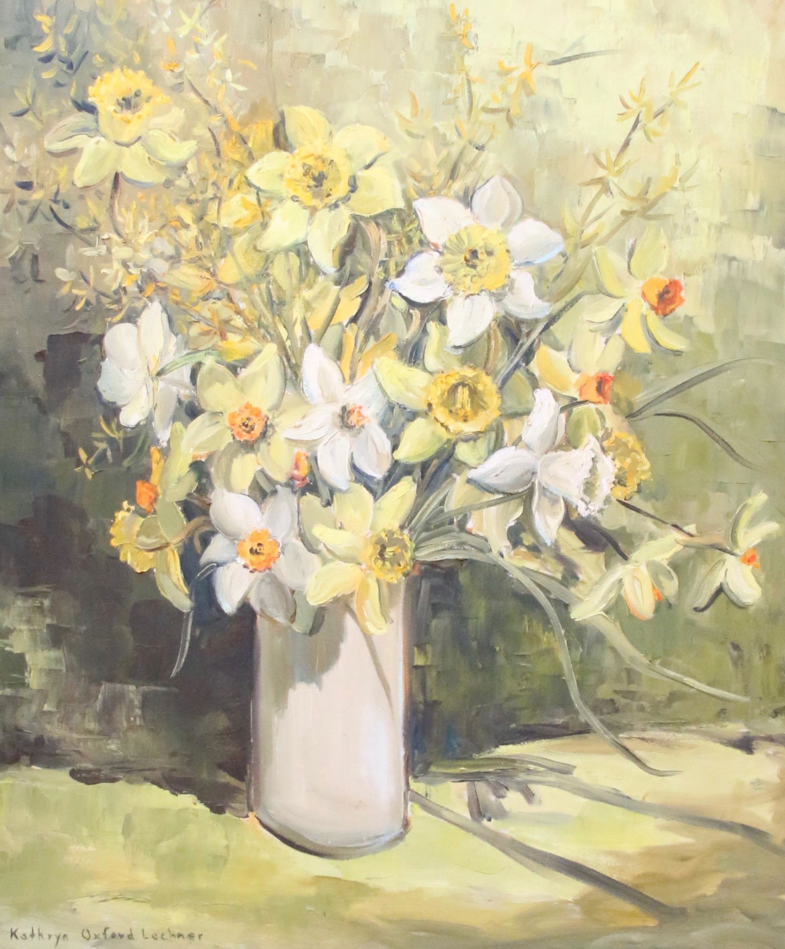 KATHRYN OXFORD LOCHMER OIL ON CANVAS (1 of 3)