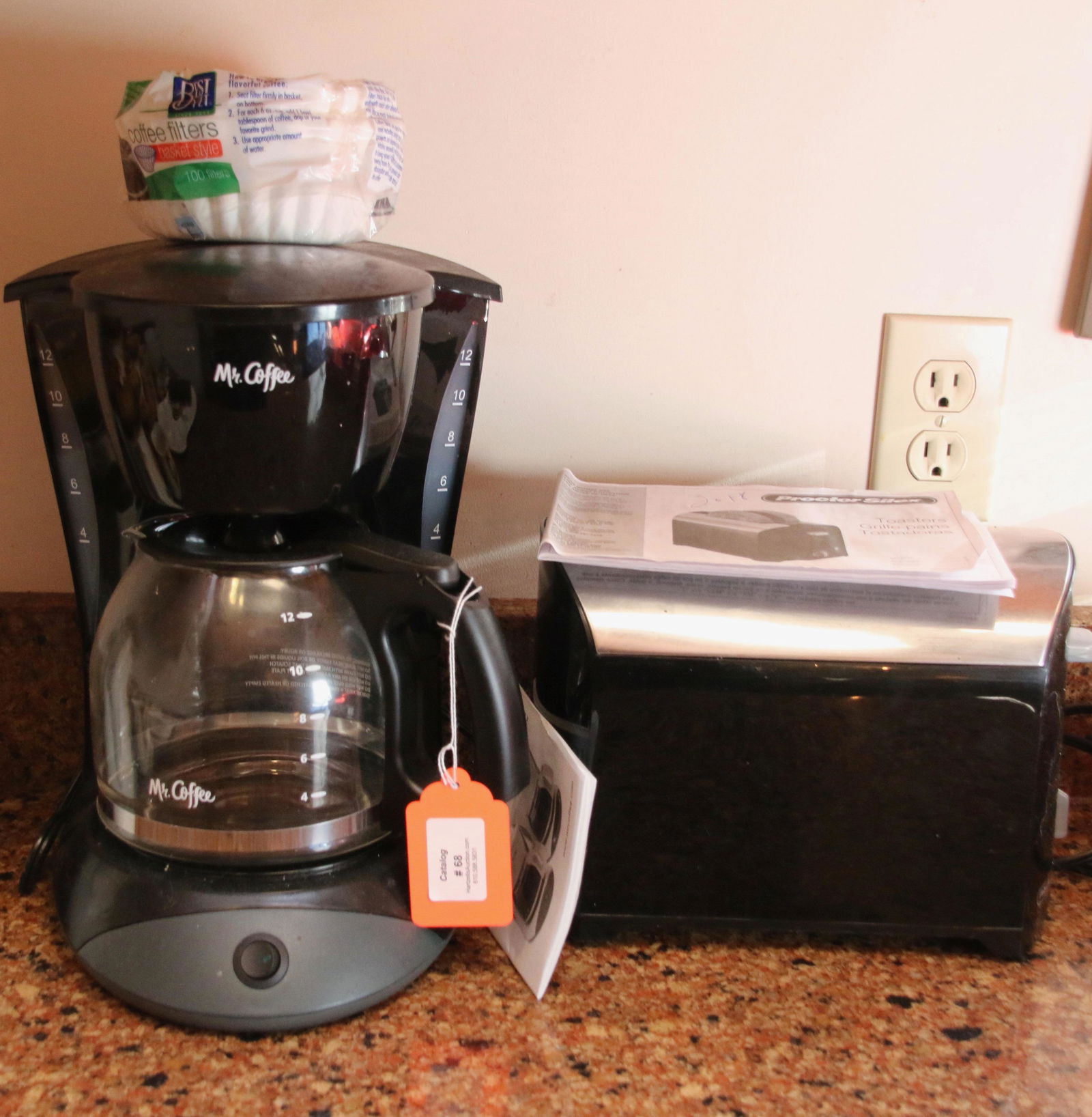 TOASTER AND COFFEE MAKER (1 of 1)
