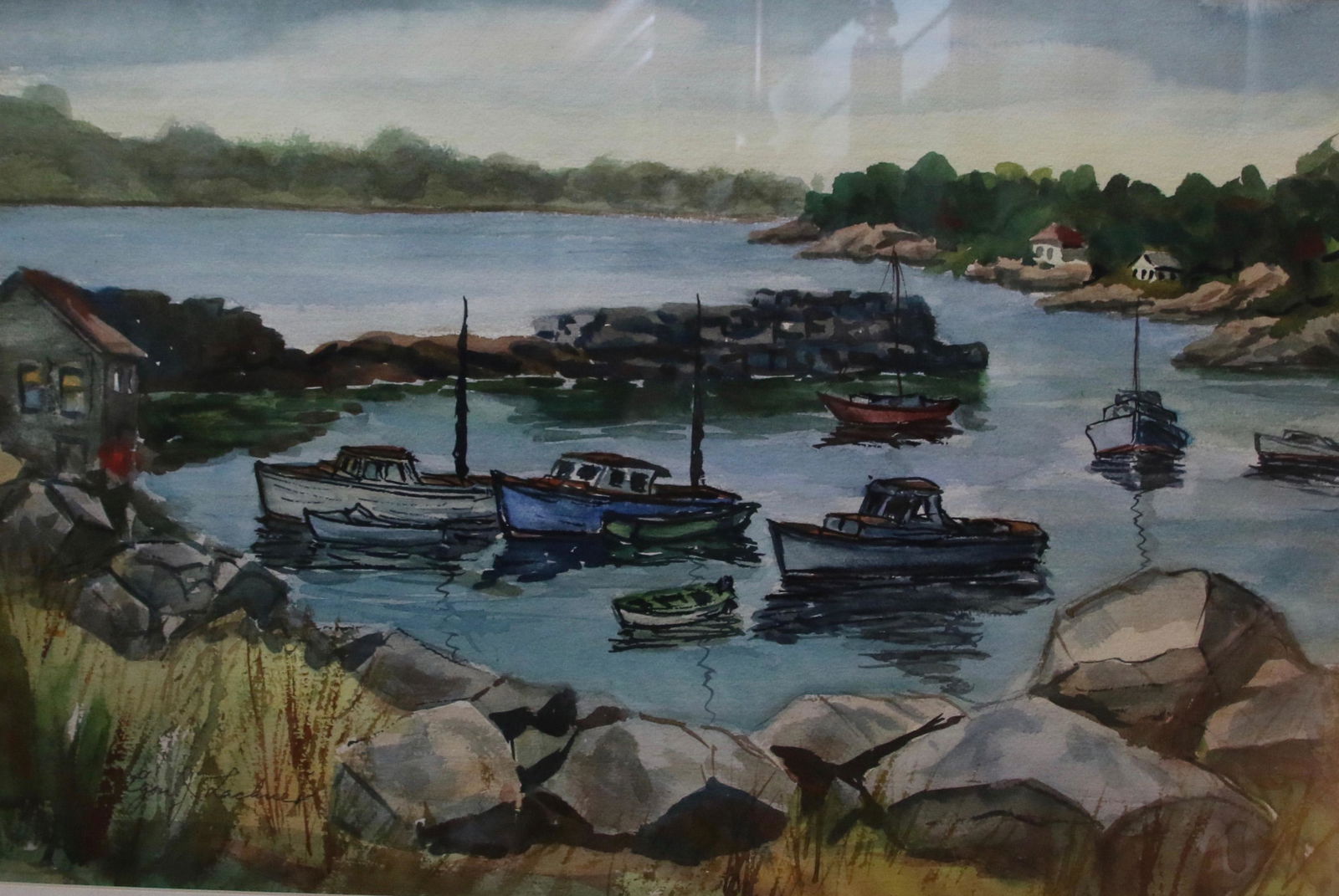 EGON LACHNER WATERCOLOR (1 of 2)