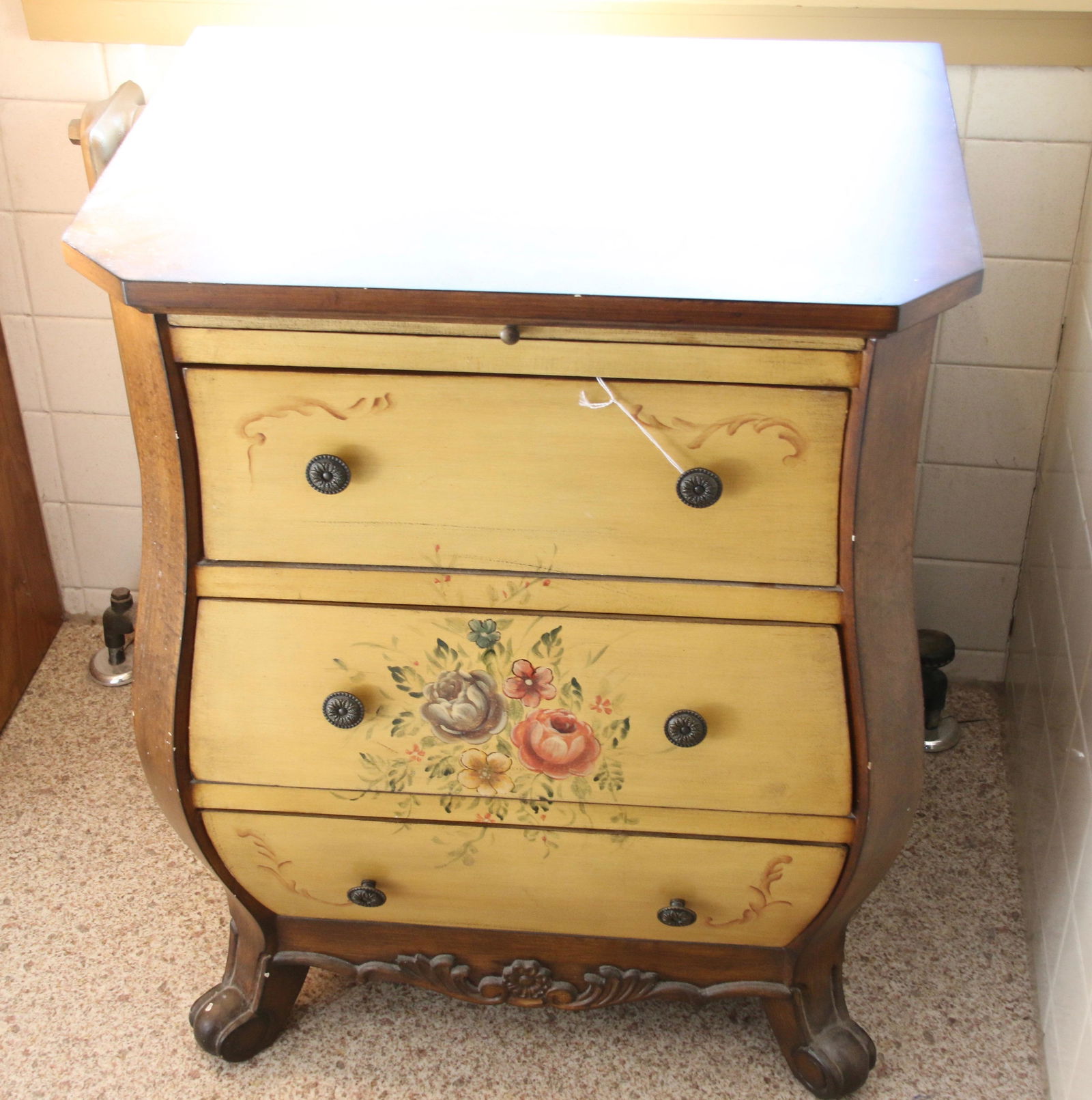PAINTED BOMBAY STYLE CHEST (1 of 1)