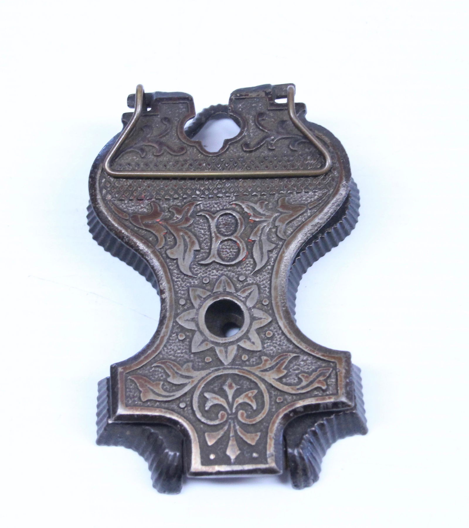 CAST IRON CLIP: AUTO FILE PAT'D 1894 Dimensions: 5" L