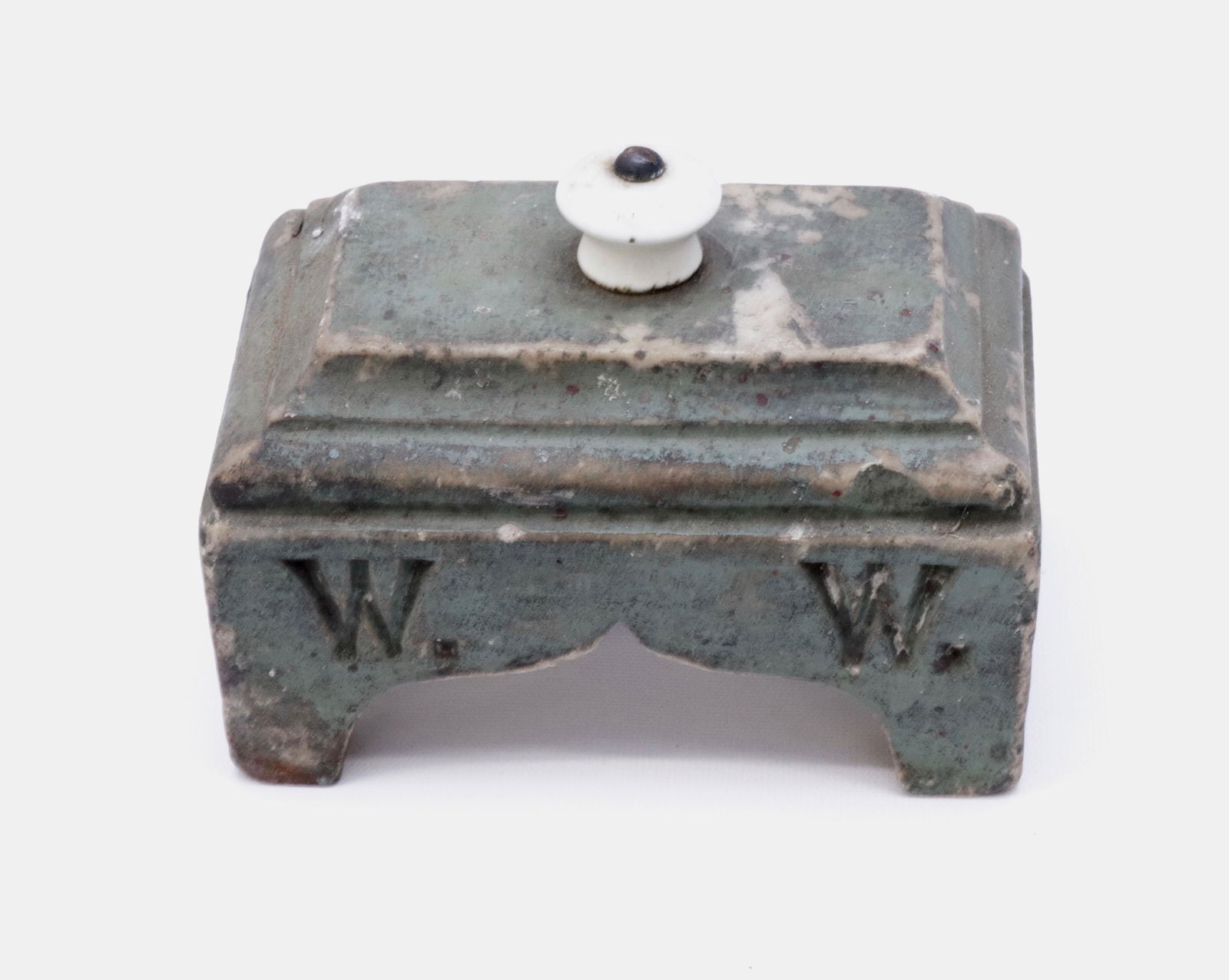 CARVED MARBLE DOOR STOP (1 of 2)