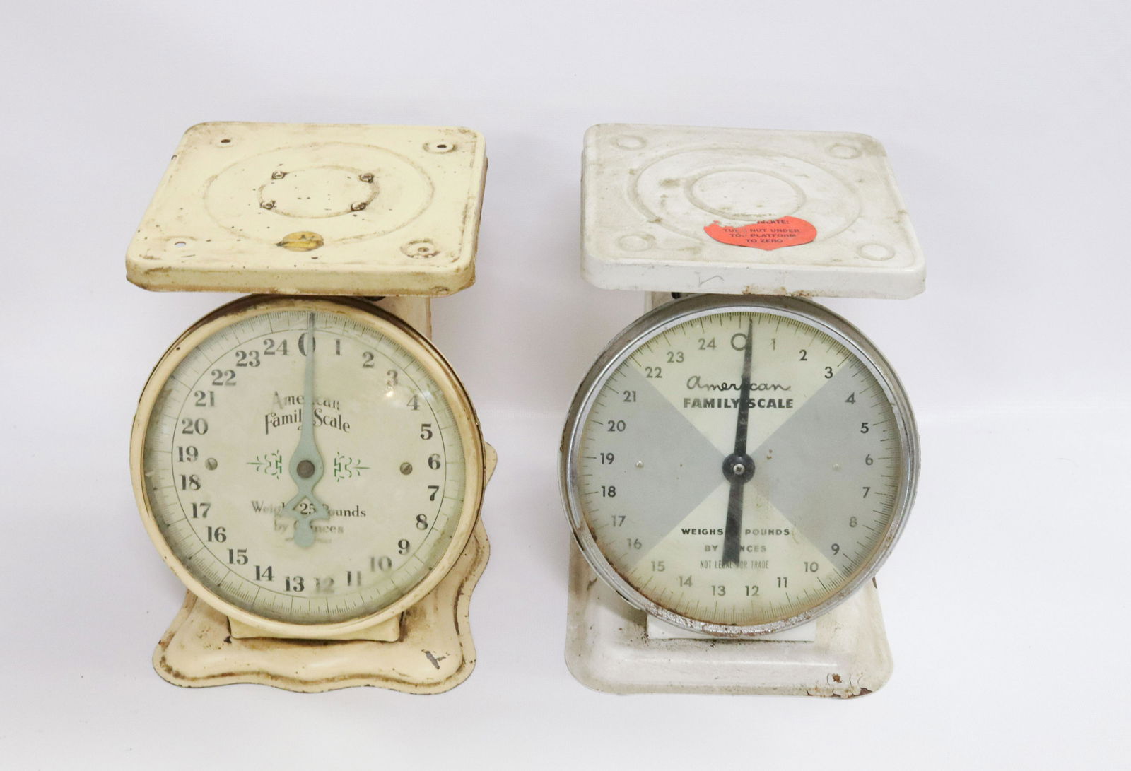 PAIR OF AMERICAN FAMILY SCALES (1 of 2)