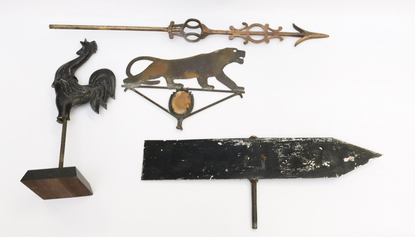 GROUP LOT OF WEATHERVANE PARTS (1 of 3)