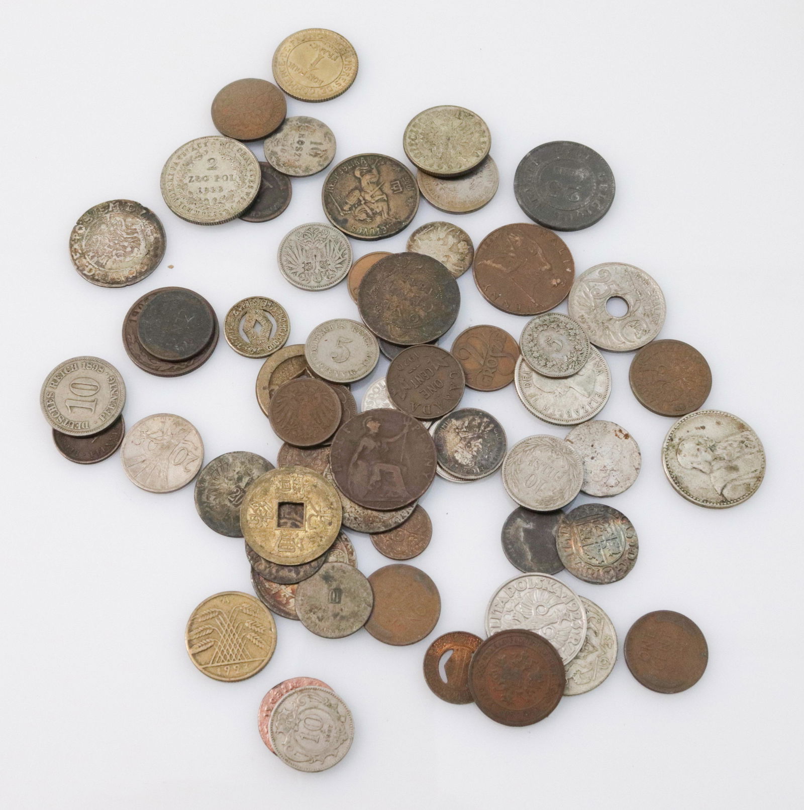 EARLY FOREIGN COIN LOT (1 of 4)