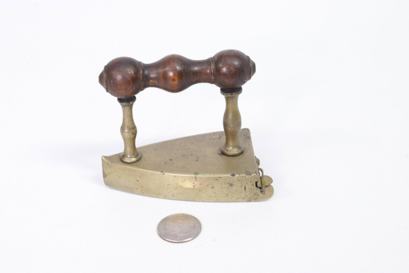 BRASS SLUG IRON: SMALL SIZE WITH SLUG DIMENSIONS: 3 3/8"