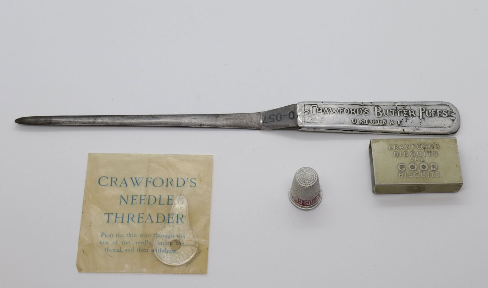 CRAWFORDS BISCUIT ADVERTISING LOT (1 of 5)