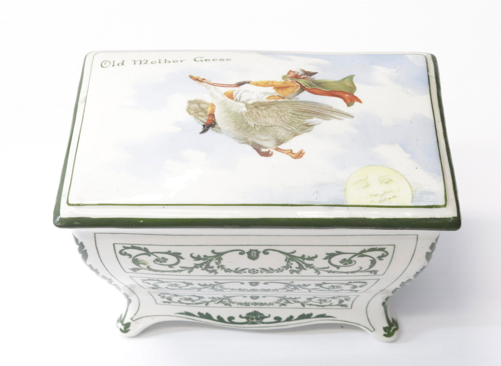 HUNTLEY & PALMERS BY; ROYAL DOULTON BISCUIT CONTAINER (1 of 6)