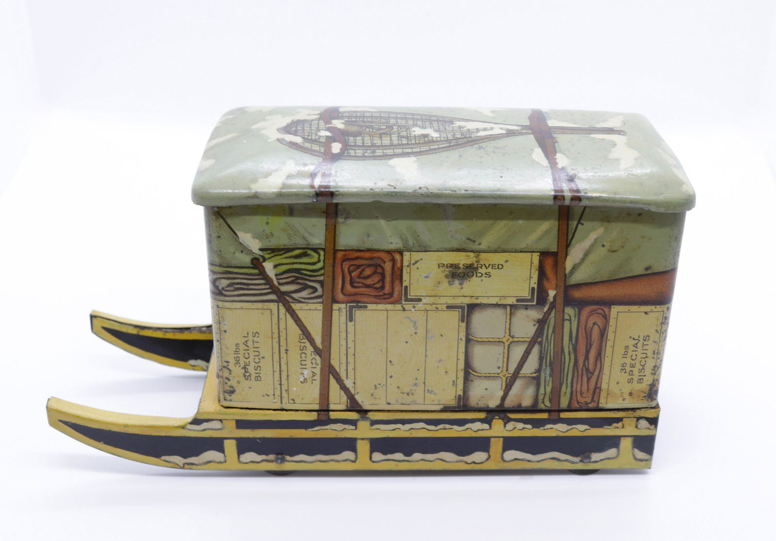 JACOB & CO. "SLEIGH" BISCUIT TIN (1 of 9)