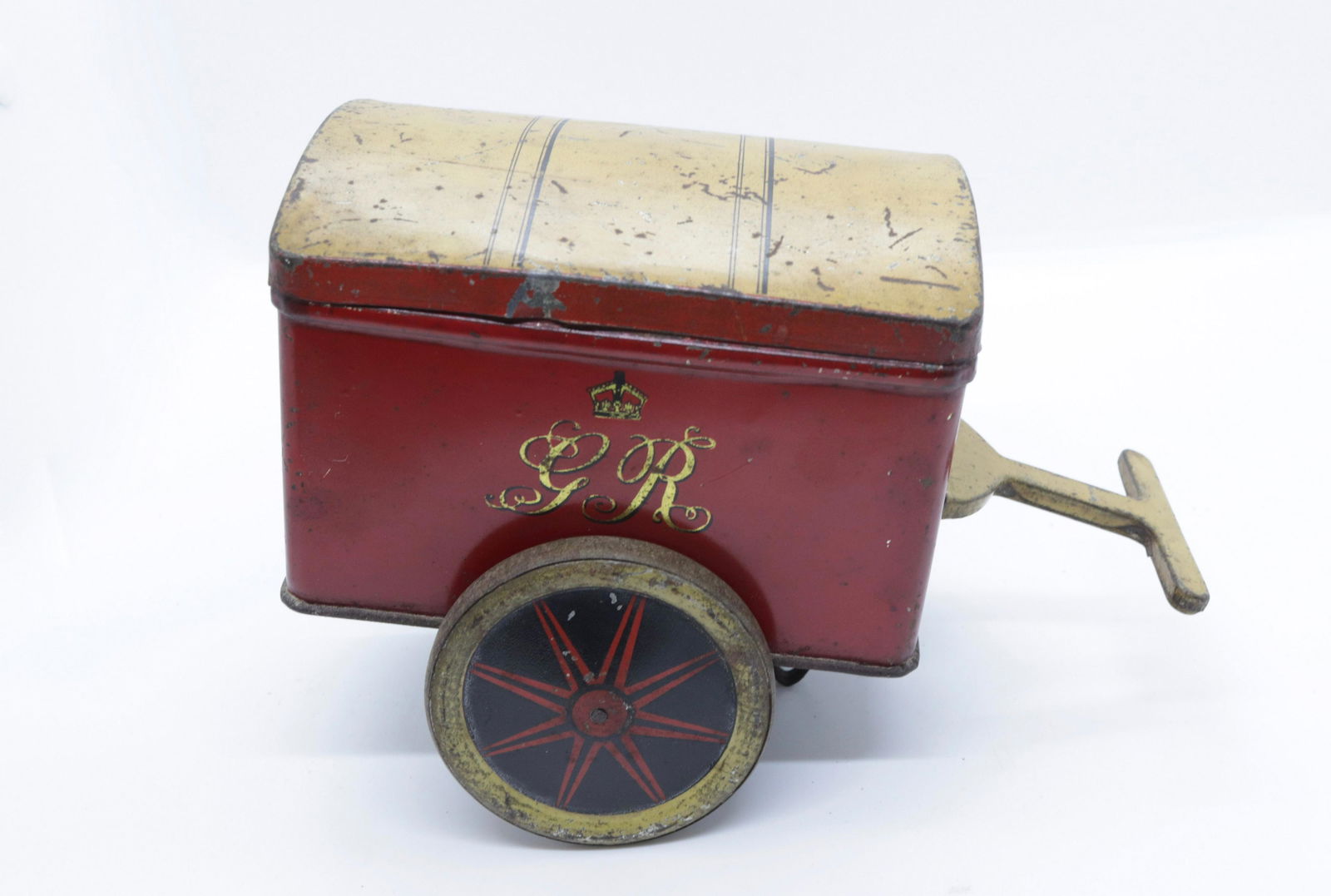C.W.S. "POST OFFICE CART" BISCUIT TIN (1 of 6)