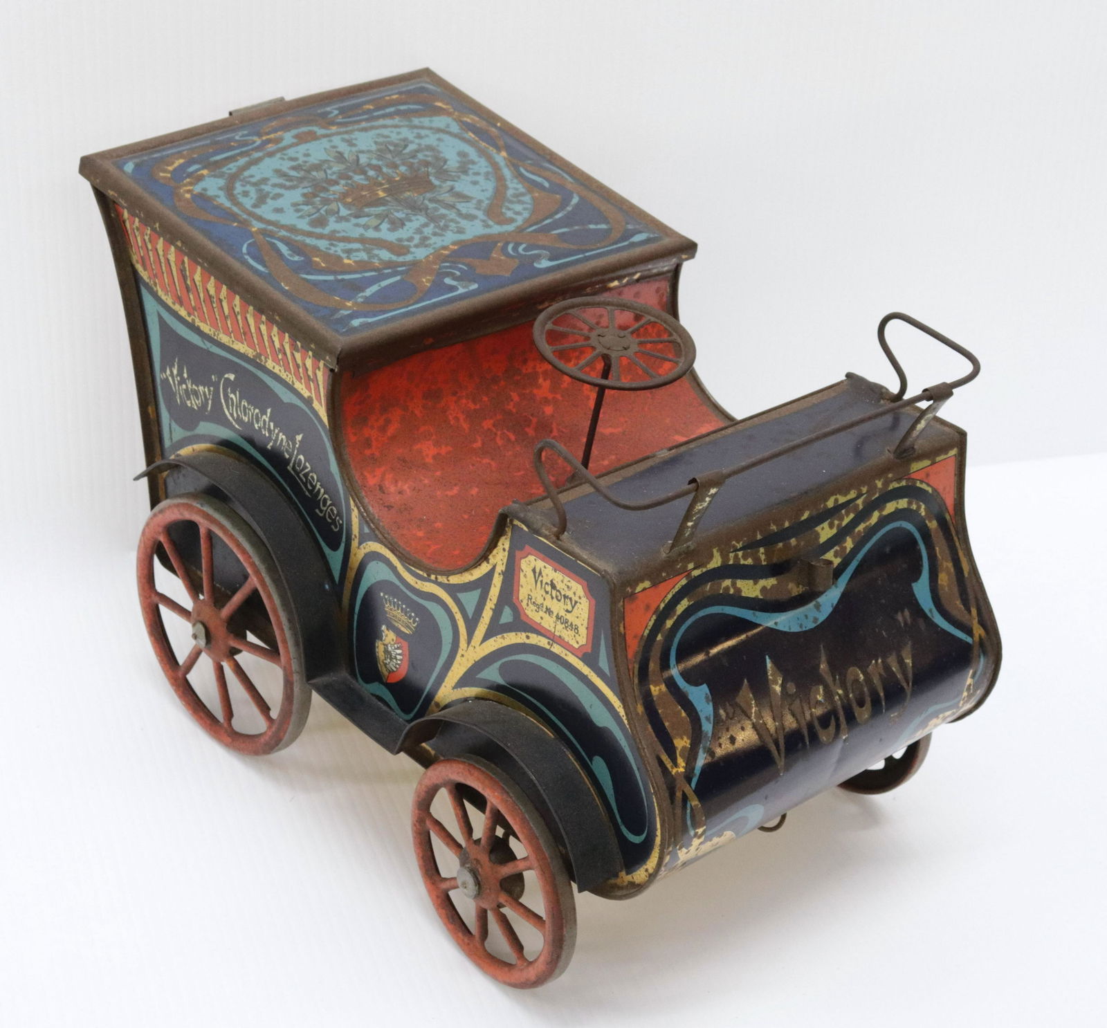 VICTORY CHLORODYNE LOZENGES STEAM CAR (1 of 6)