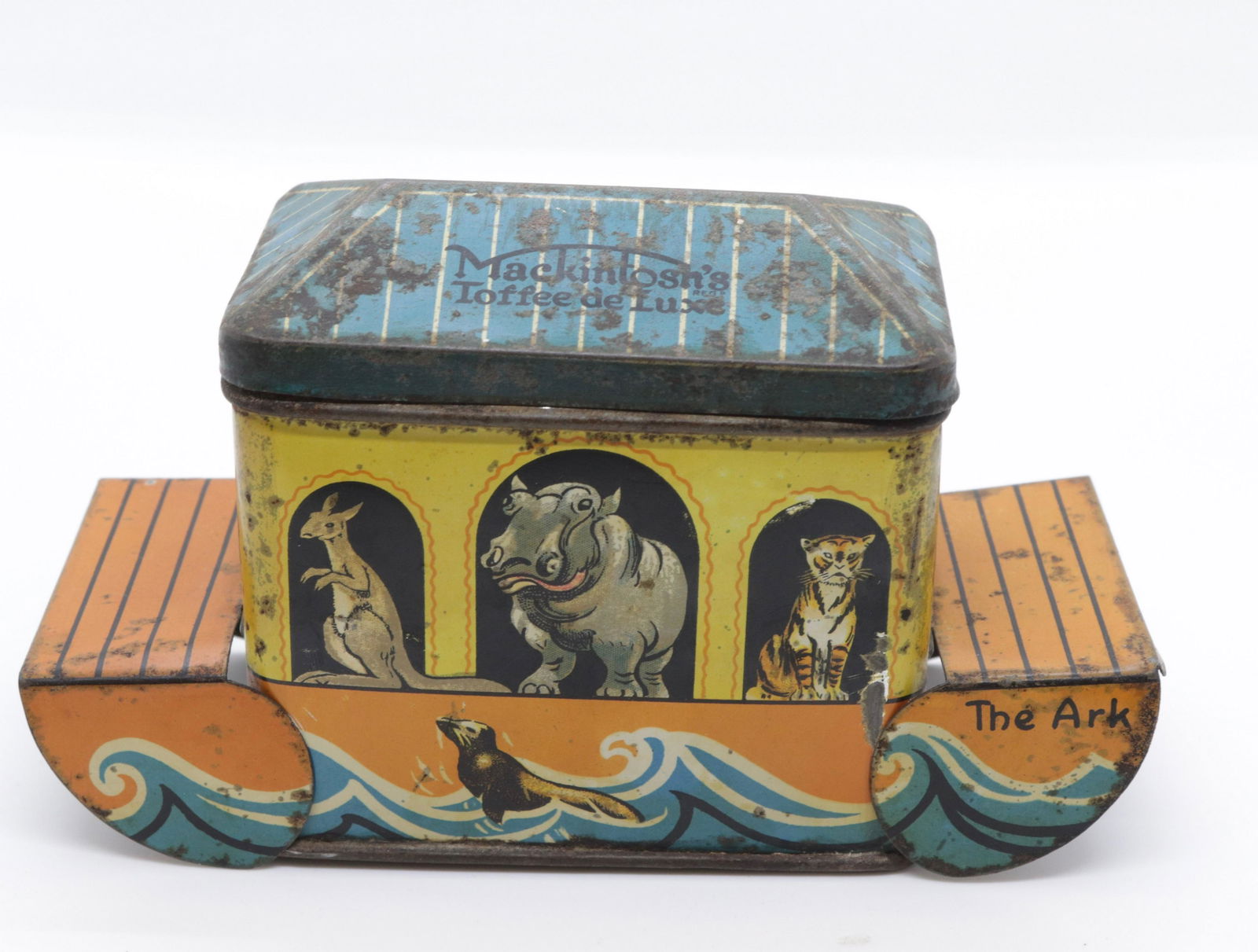 MACKINTOSH'S "NOAH'S ARK" TOFFEE TIN (1 of 6)