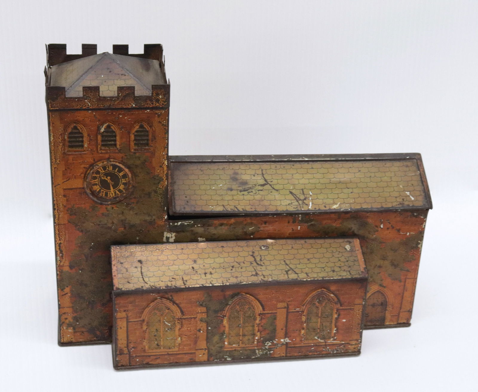 VICTORY V "GOTHIC CHURCH" LOZENGES TIN (1 of 6)