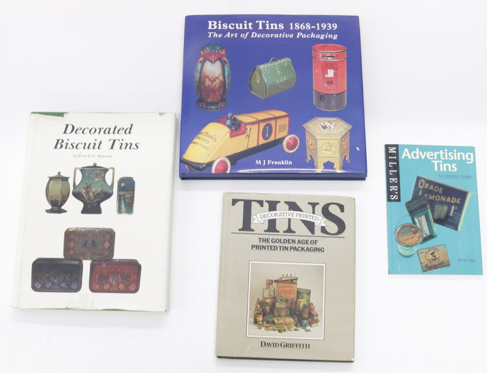 GROUP LOT OF BISCUIT TIN REFERENCE BOOKS (1 of 1)