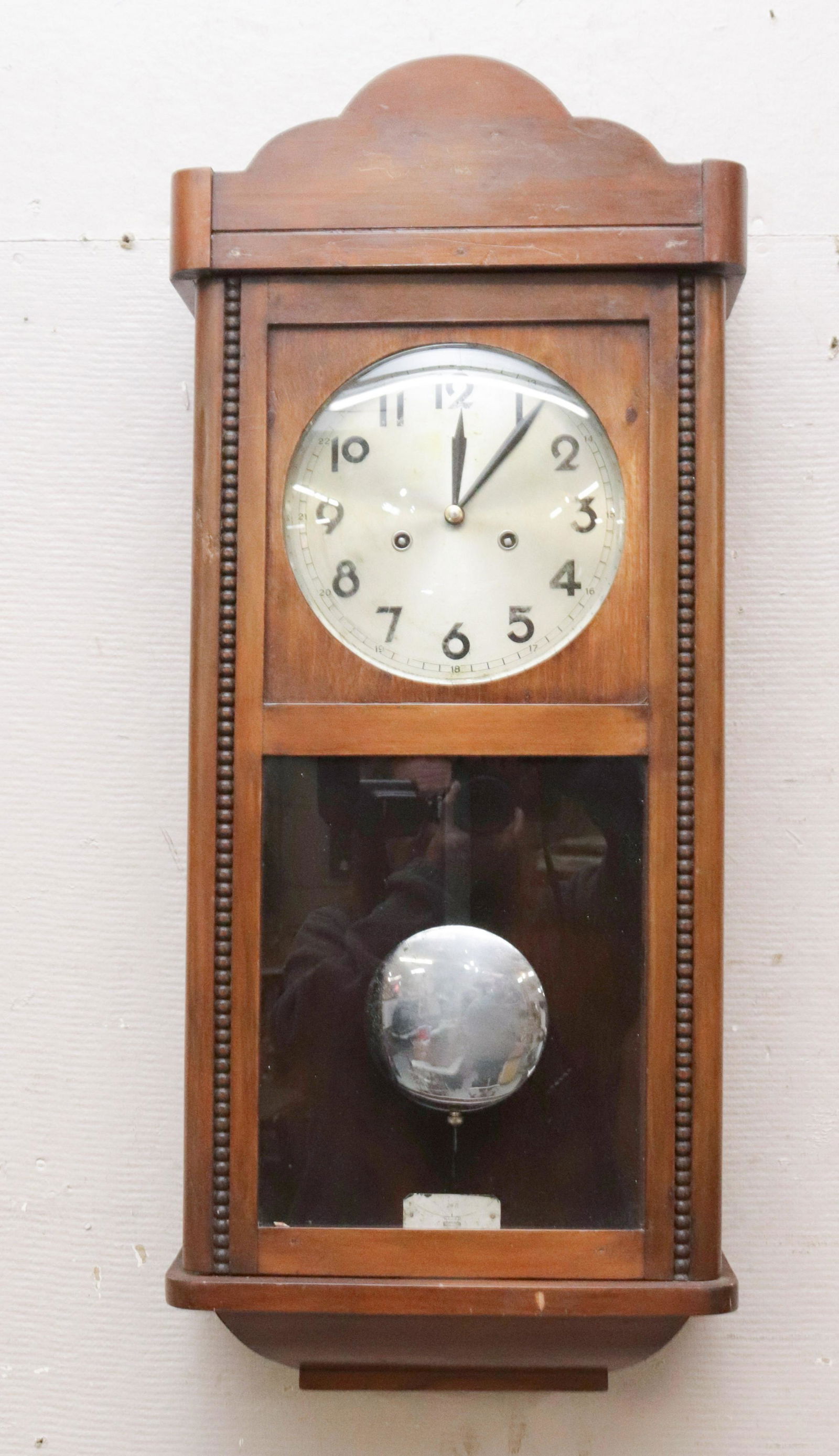 ANTIQUE WALL CLOCK (1 of 1)