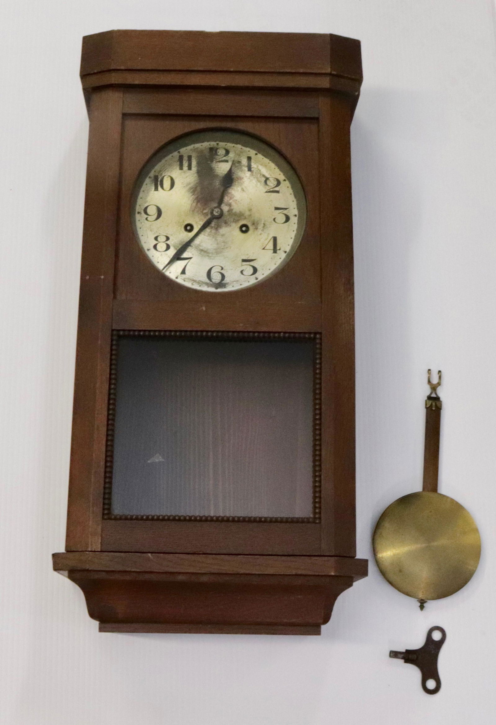 ANTIQUE WALL CLOCK (1 of 2)