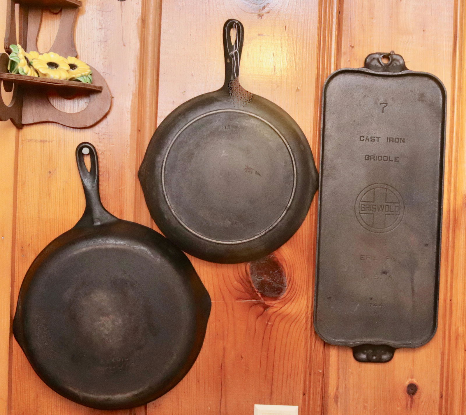 CAST IRON PANS (1 of 2)