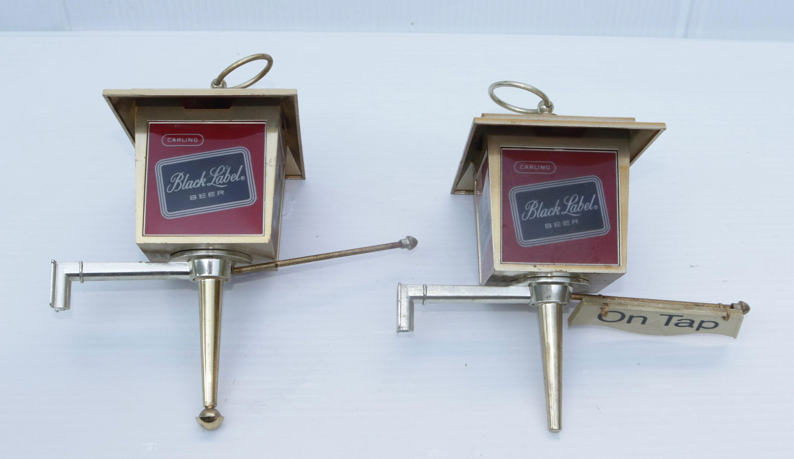 PR. OF "BLACK LABEL" BEER ADVERTISING PIECES (1 of 1)