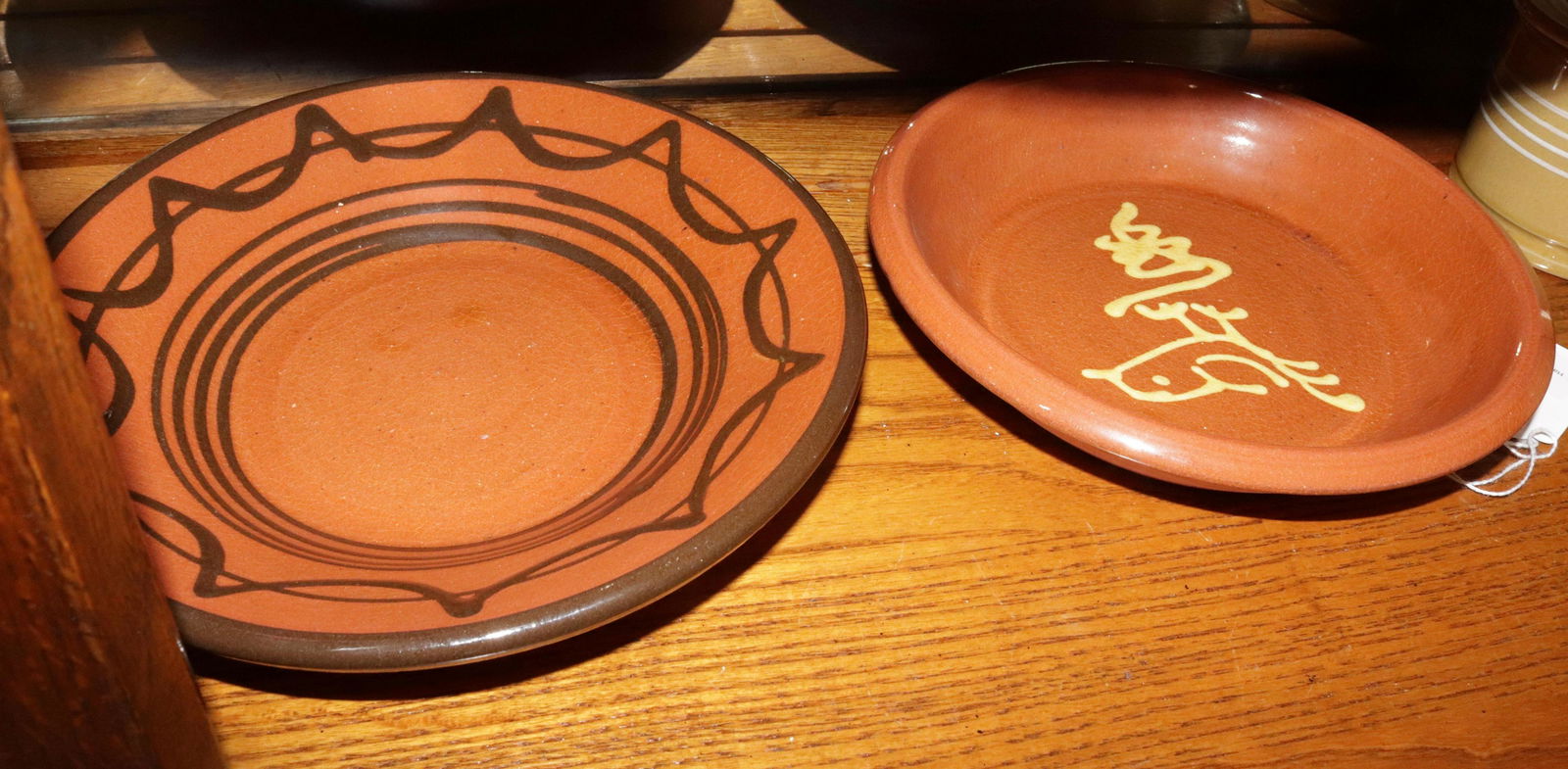 PR. OF MODERN REDWARE PLATES (1 of 1)