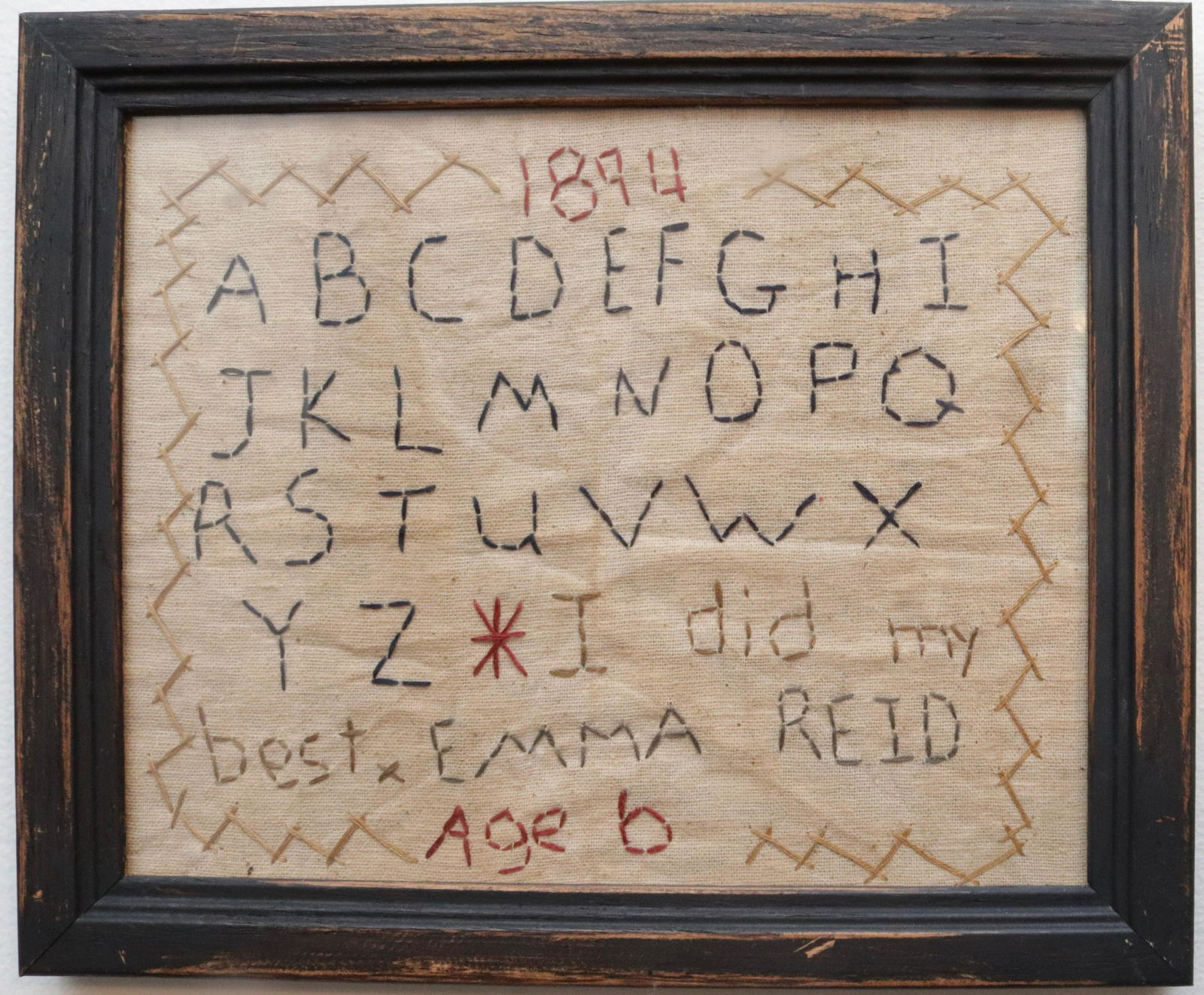 MODERN FRAMED SAMPLER (1 of 1)