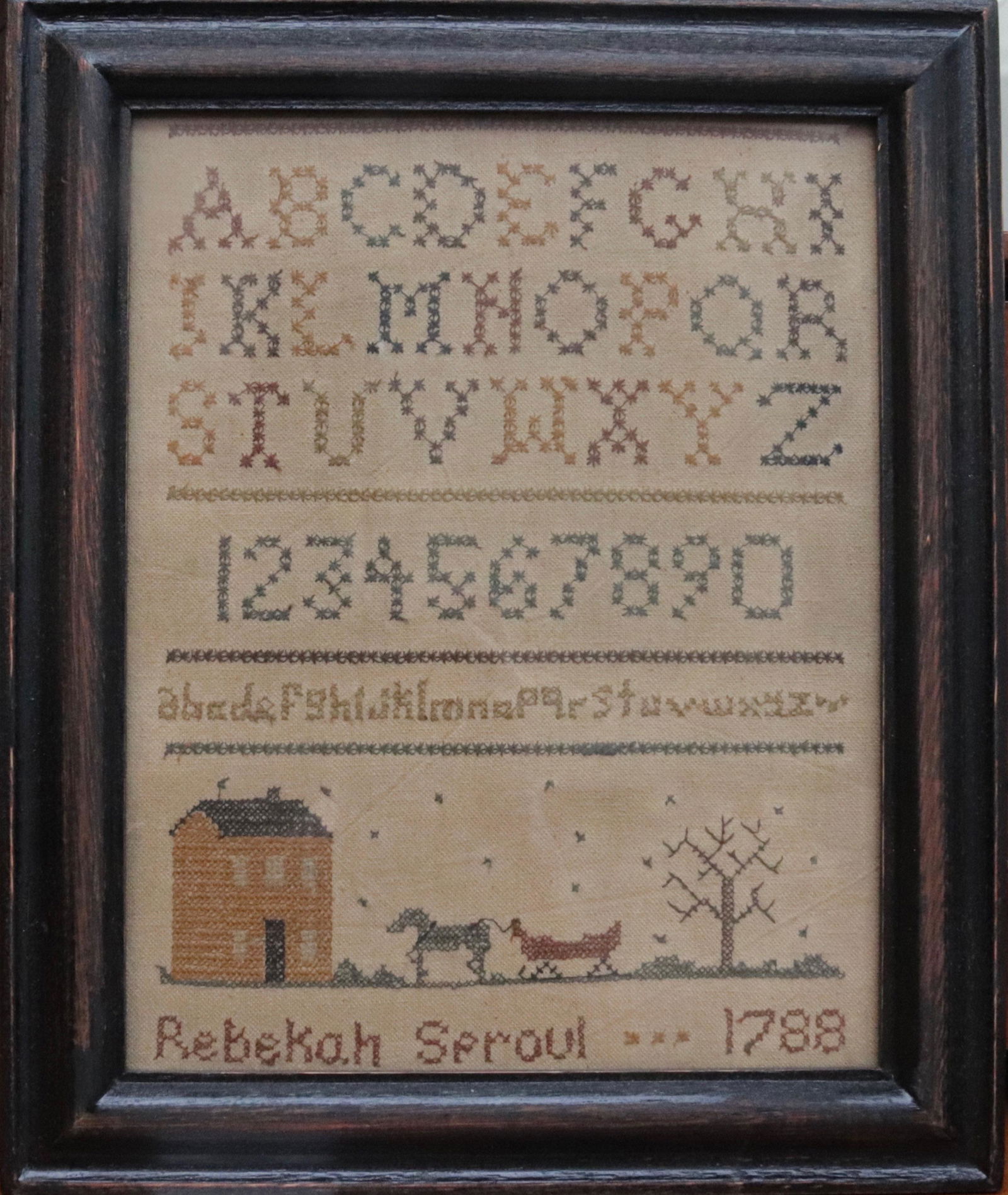 MODERN FRAMED SAMPLER (1 of 1)