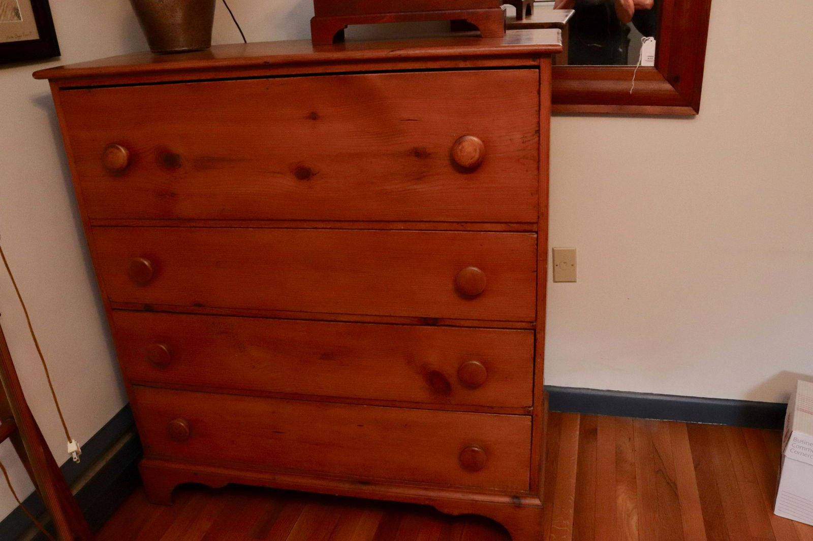 ANTIQUE CHEST OF DRAWERS (1 of 3)