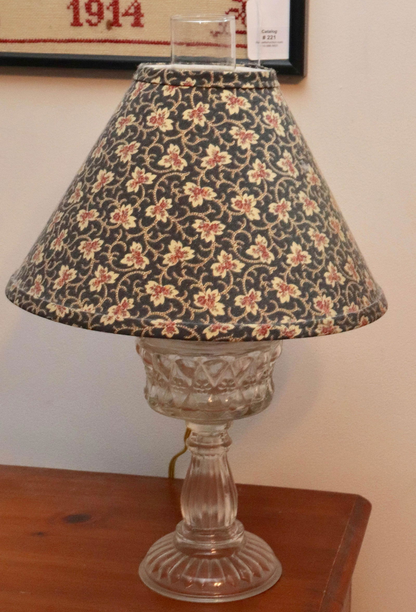 ELECTRIFIED KEROSENE LAMP (1 of 1)