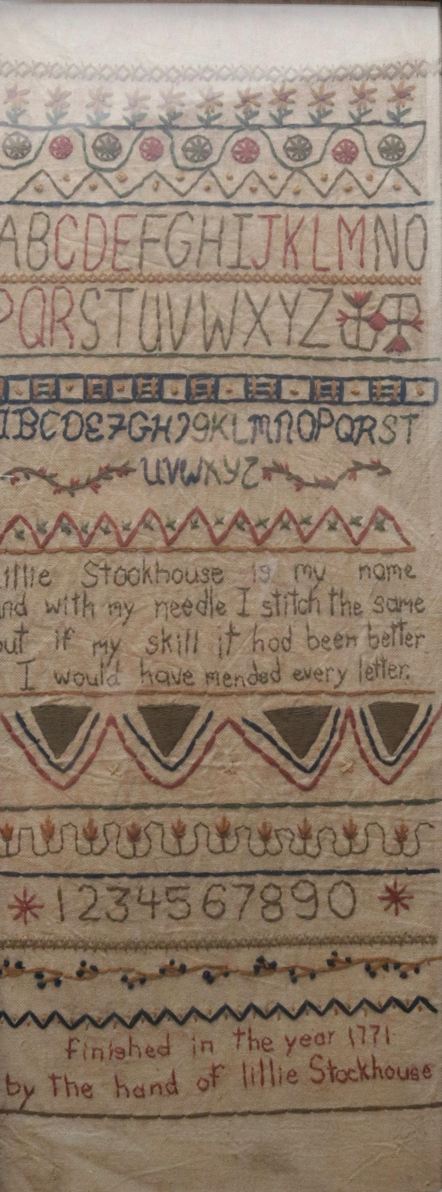 MODERN FRAMED SAMPLER (1 of 2)