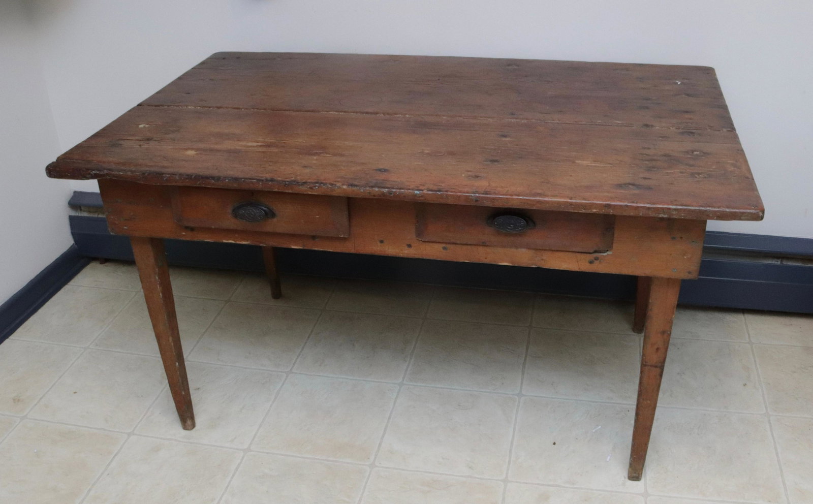 19TH CENTURY WORK TABLE (1 of 3)