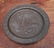 ANTIQUE TIN ALPHABET PLATE