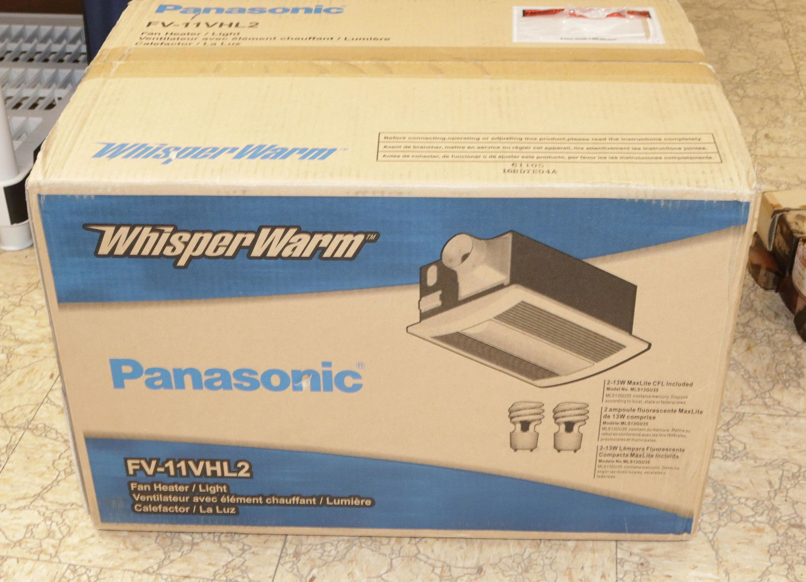 PANASONIC FAN HEATER/LIGHT (1 of 1)