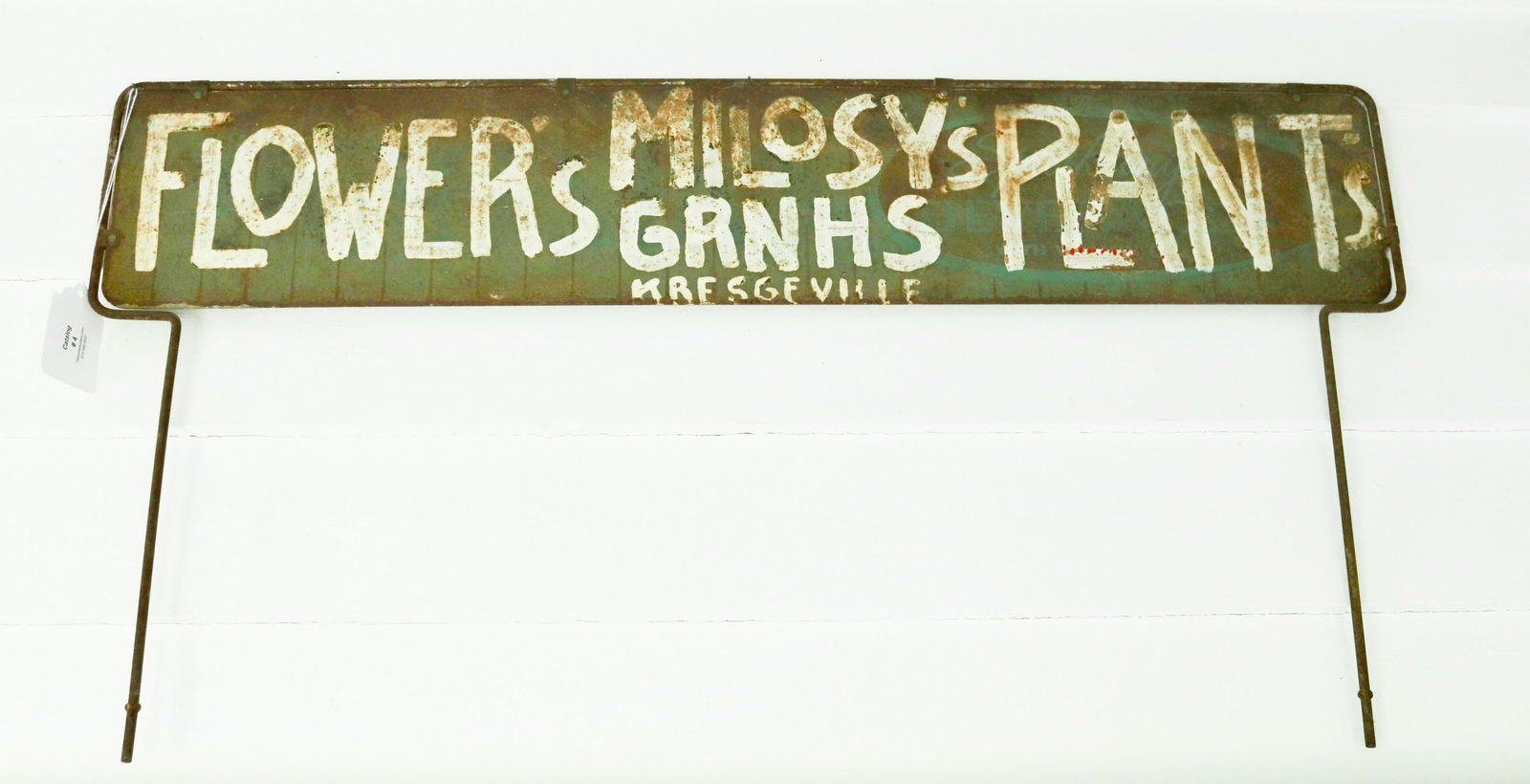 VINTAGE GREENHOUSE SIGN (1 of 1)