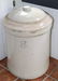 ANTIQUE STONEWARE CROCK WITH LID