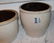PR. OF ANTIQUE STONEWARE CROCKS - 4