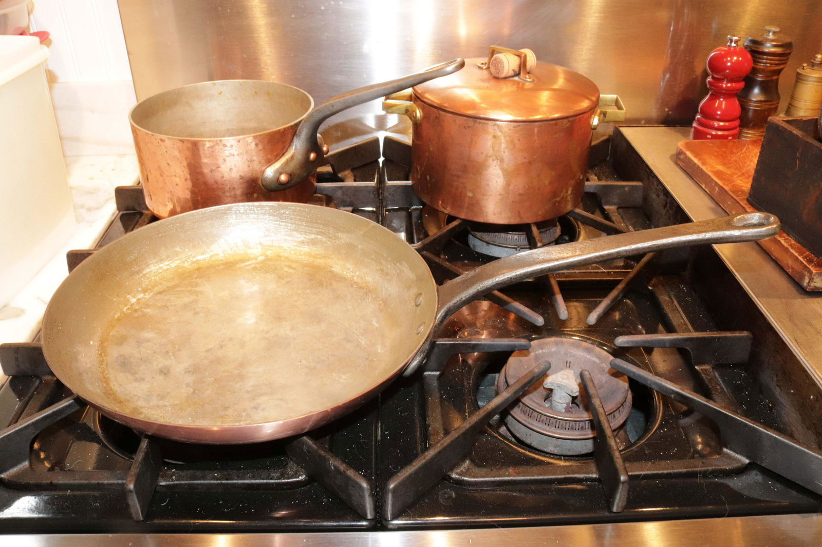 COPPER COOKWARE LOT (1 of 1)