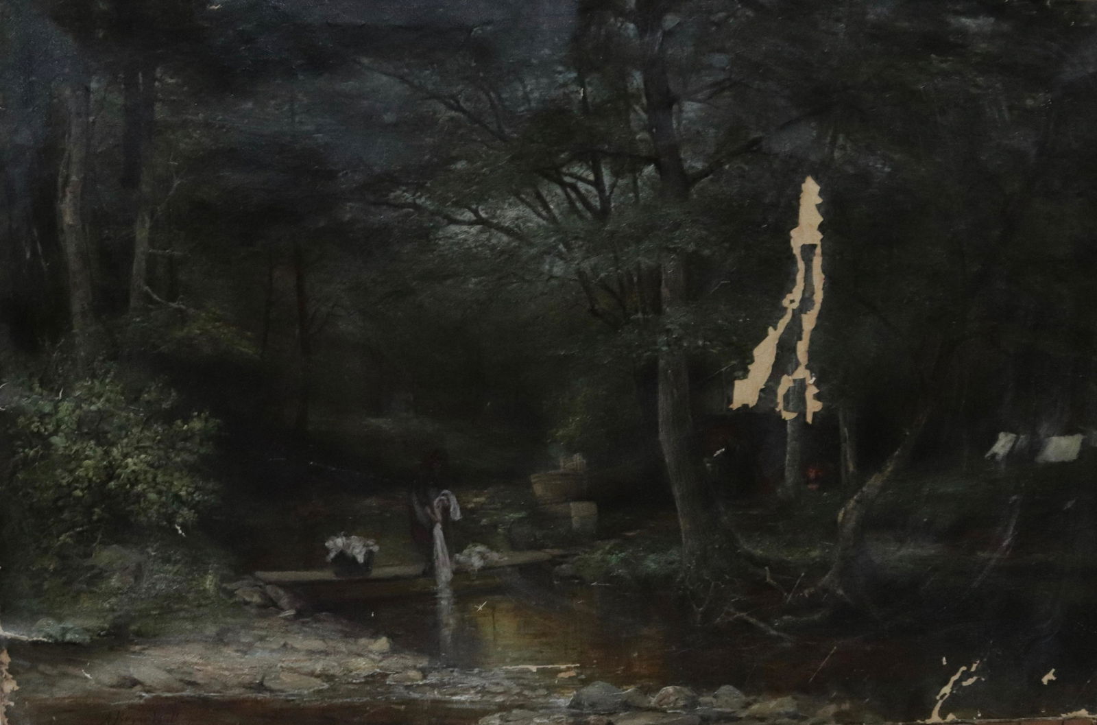 A. HENRY BRYAN WALL  OIL ON CANVAS (1 of 7)