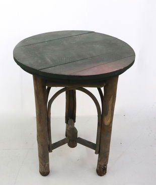 Old Hickory Tannery Ebonzied Custom Armchair Nov 02 2019 Chandler S International Auctions Estate Sales In Nc Vintage Old Hickory Furniture For Sale