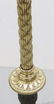 ANTIQUE BRASS AND IRON FLOOR LAMP - 3