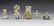 GROUP LOT OF PAINTED PORCELAIN ITEMS