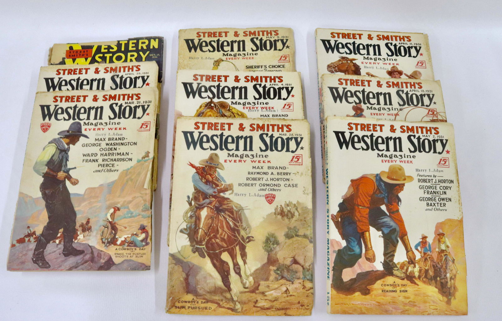 GROUP OF WESTERN STORY MAGAZINES (1 of 1)
