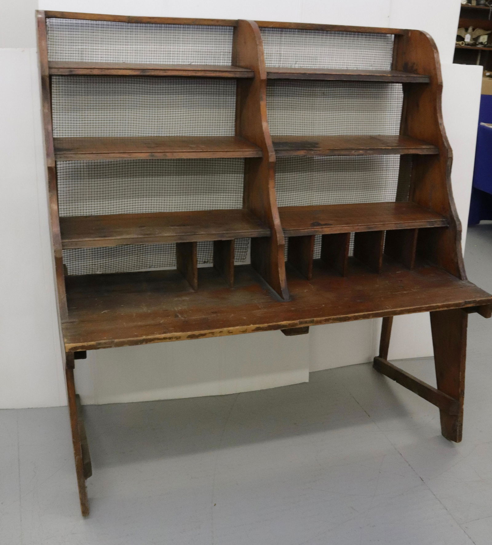 ANTIQUE SORTING RACK (1 of 1)